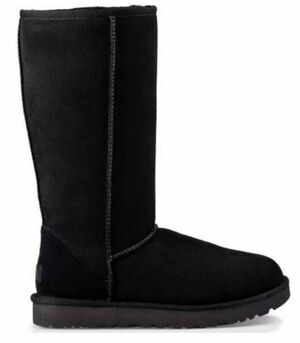 UGG Classic Tall "Black" Winter Boot Size 6